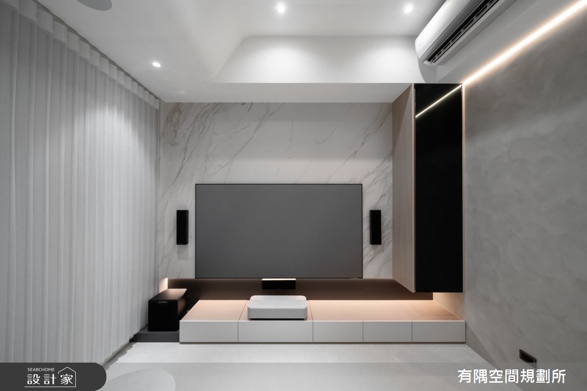 79坪預售屋＿現代風客廳案例圖片＿有隅空間規劃所＿有隅_49.Gentle之11