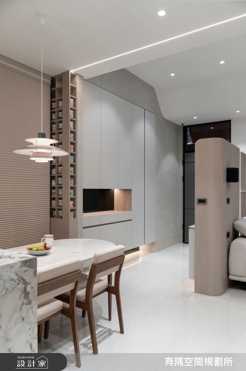 79坪預售屋＿現代風玄關餐廳案例圖片＿有隅空間規劃所＿有隅_49.Gentle之5