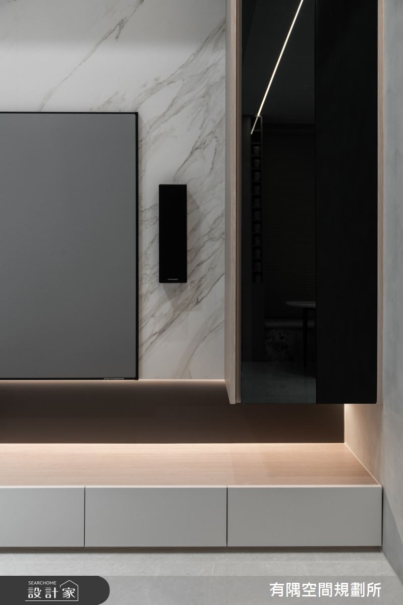 79坪預售屋＿現代風客廳案例圖片＿有隅空間規劃所＿有隅_49.Gentle之13