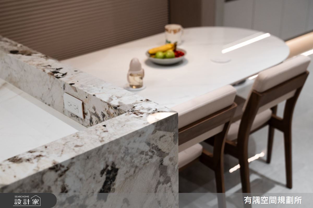 79坪預售屋＿現代風餐廳中島案例圖片＿有隅空間規劃所＿有隅_49.Gentle之17