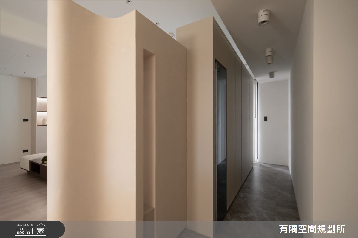 60坪中古屋(5~15年)＿侘寂風玄關案例圖片＿有隅空間規劃所＿有隅_51.日安之7