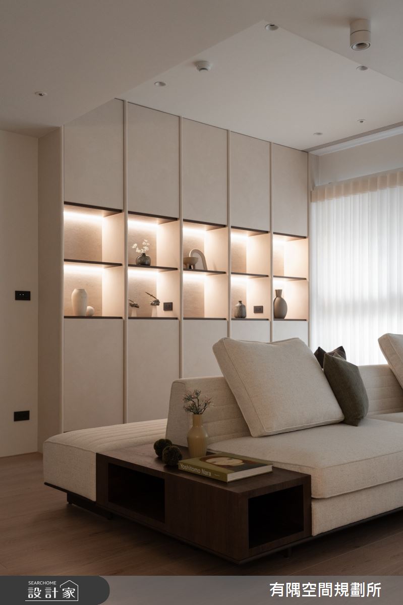 60坪中古屋(5~15年)＿侘寂風客廳案例圖片＿有隅空間規劃所＿有隅_51.日安之10