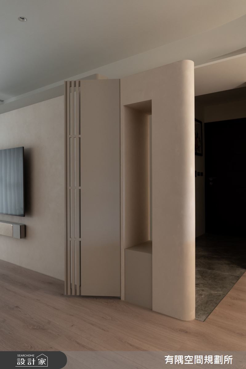 60坪中古屋(5~15年)＿侘寂風玄關客廳案例圖片＿有隅空間規劃所＿有隅_51.日安之15