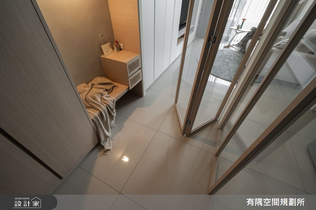 36坪預售屋＿現代風玄關案例圖片＿有隅空間規劃所＿有隅_52.Gwen之4
