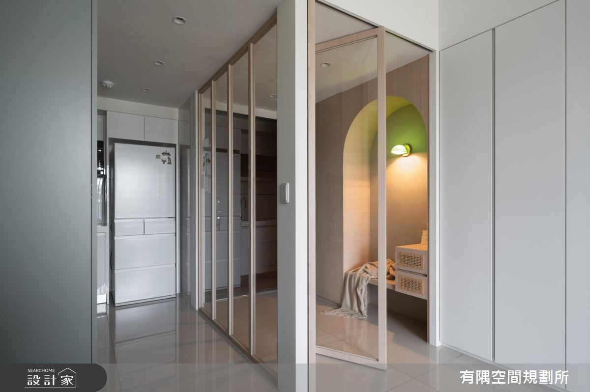 36坪預售屋＿現代風玄關案例圖片＿有隅空間規劃所＿有隅_52.Gwen之5