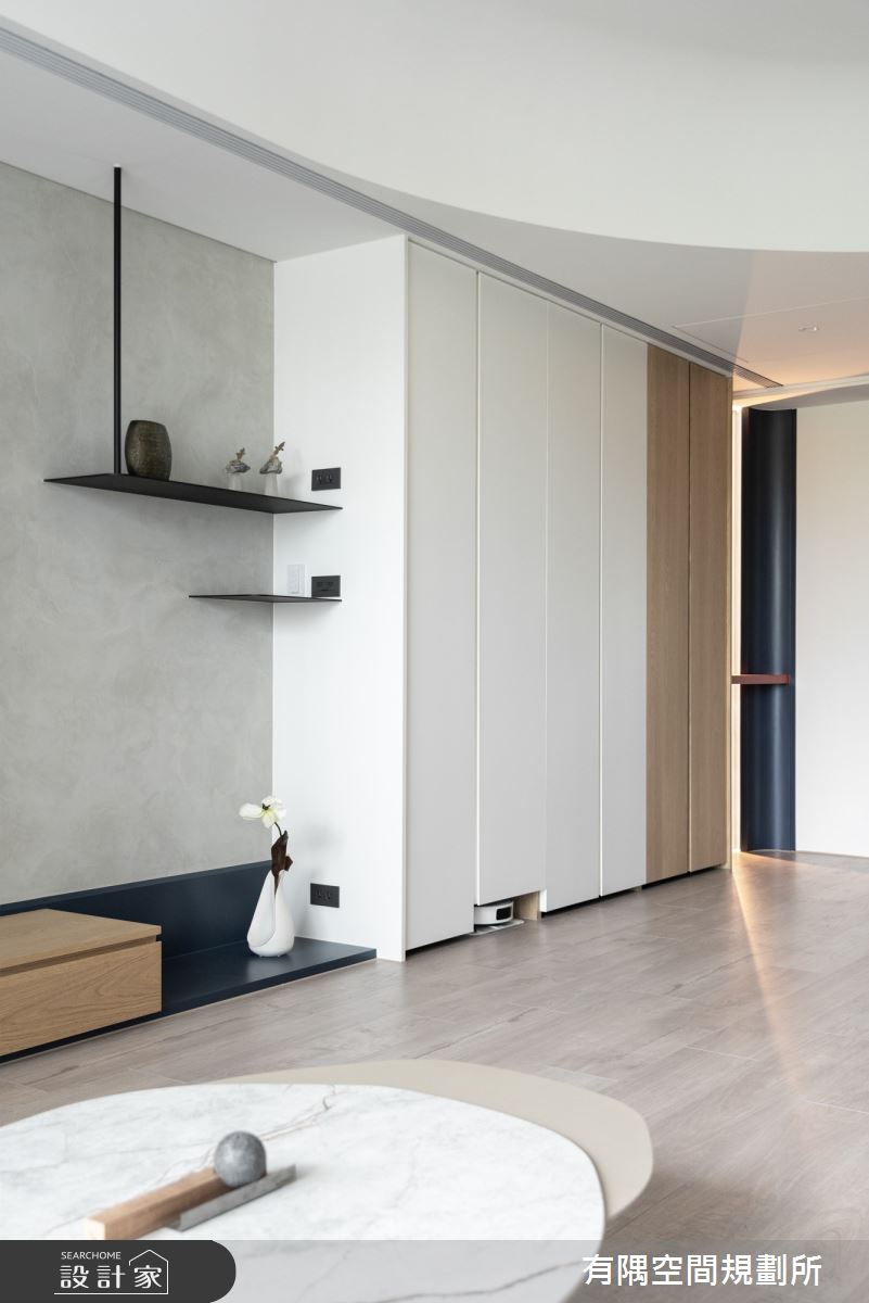 47坪預售屋＿混搭風客廳案例圖片＿有隅空間規劃所＿有隅_54.Plus之17