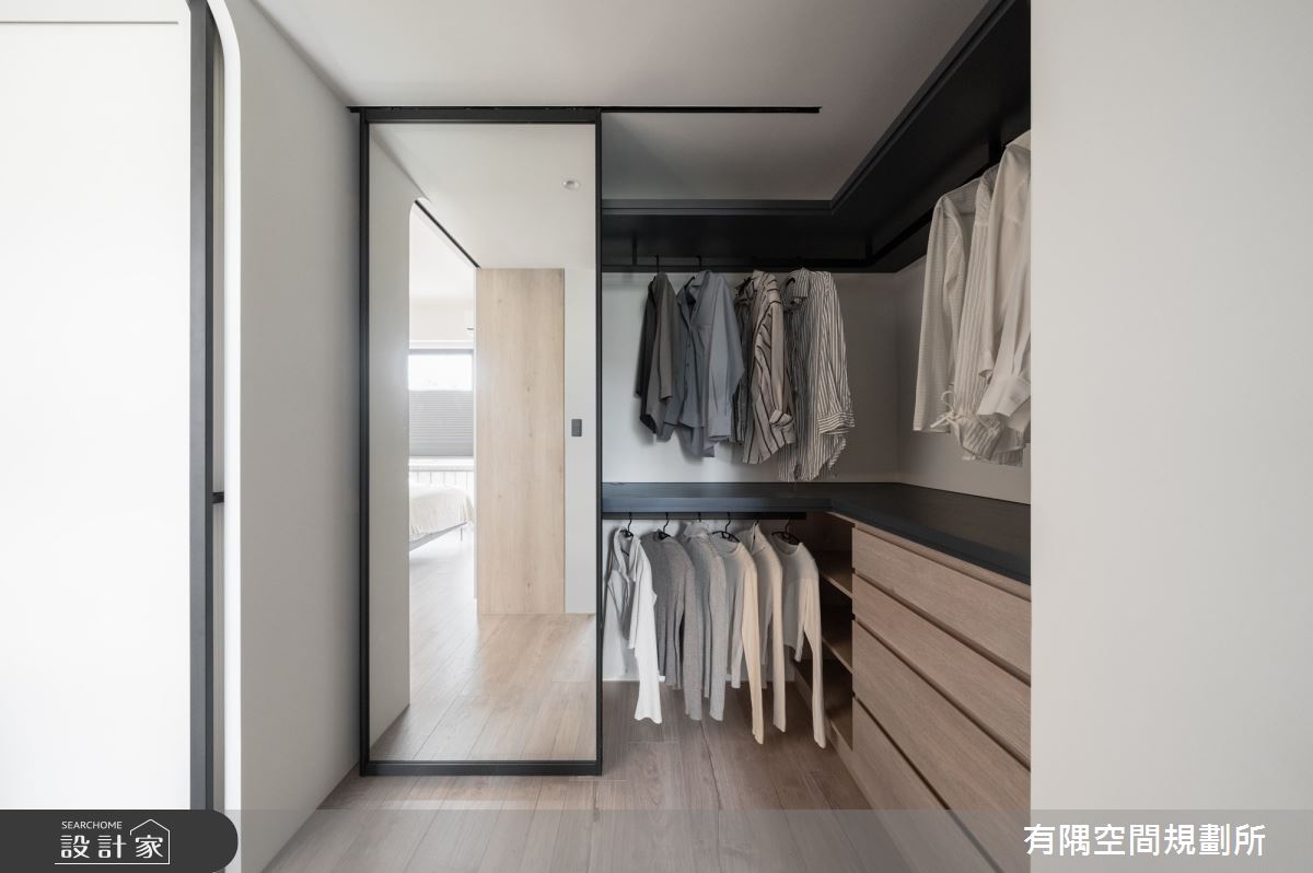 47坪預售屋＿混搭風更衣間案例圖片＿有隅空間規劃所＿有隅_54.Plus之32