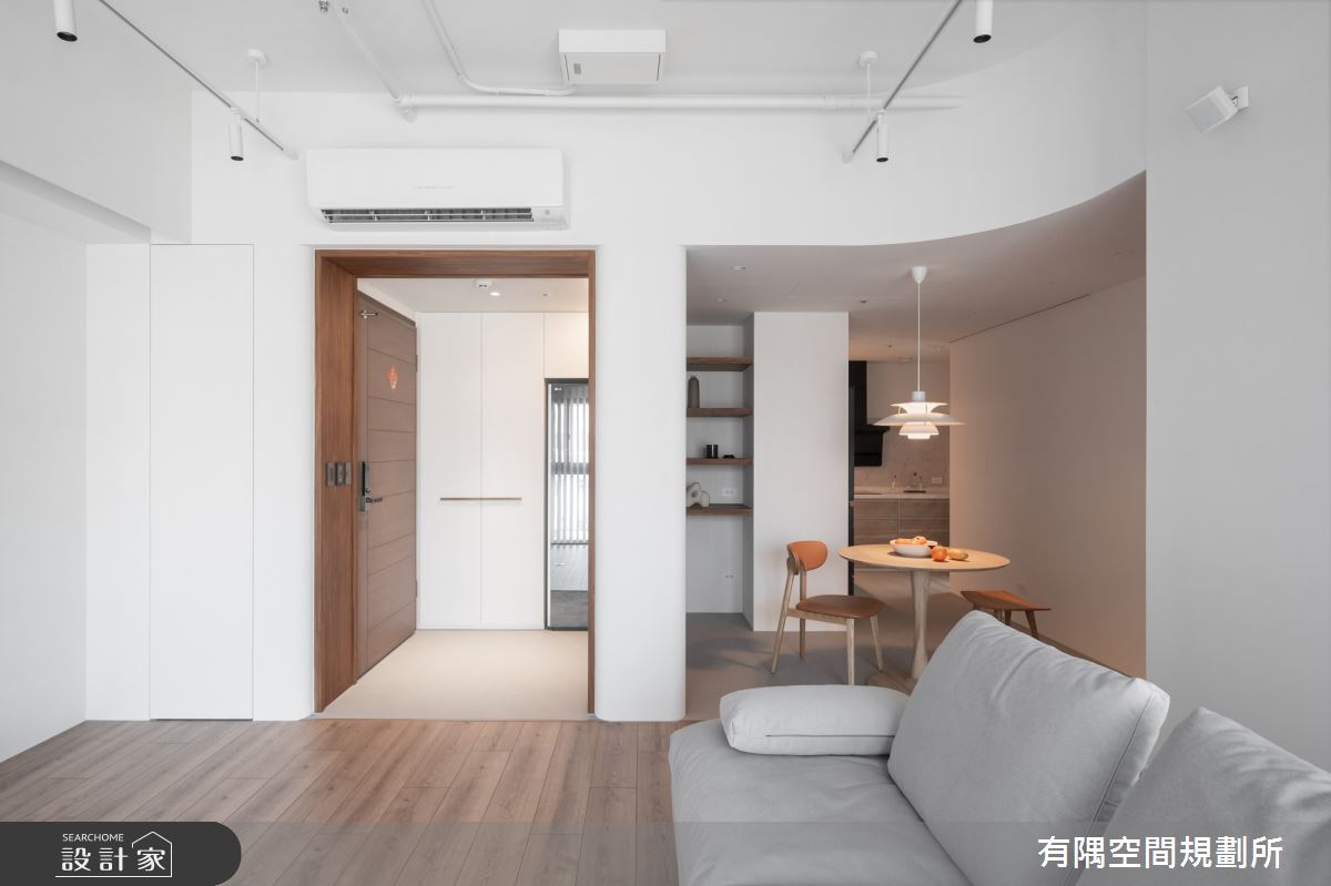 44坪毛胚屋＿北歐風玄關客廳餐廳案例圖片＿有隅空間規劃所＿有隅_57.GEM之1