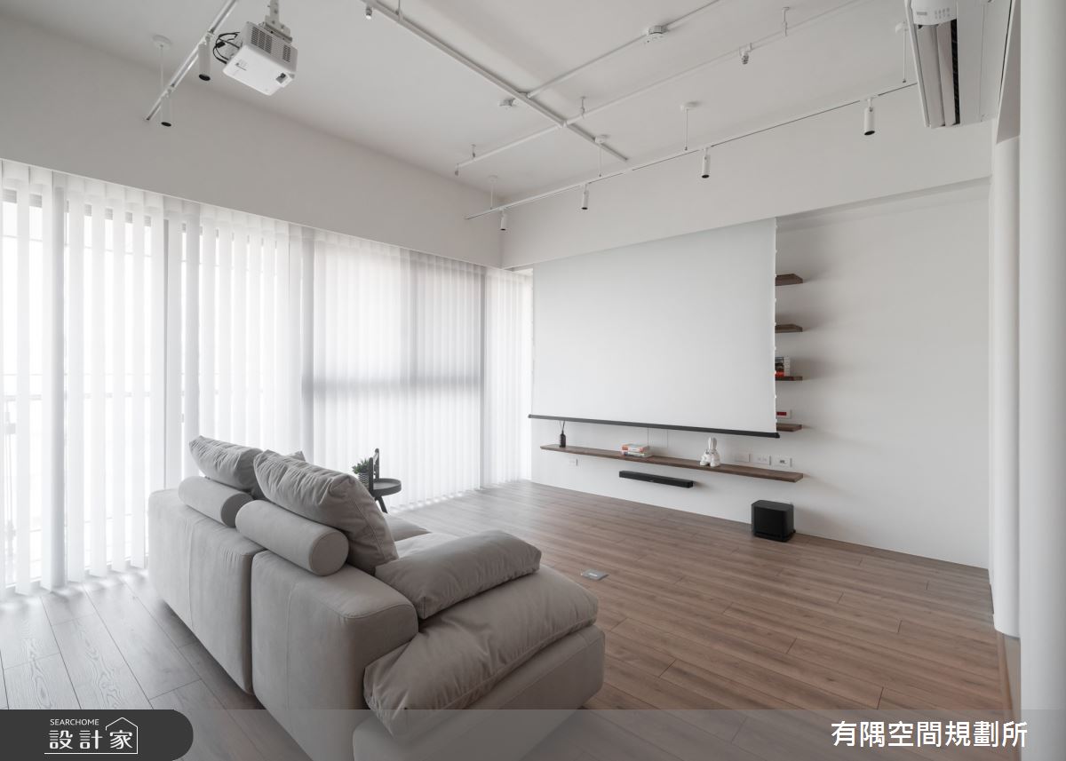 44坪毛胚屋＿北歐風客廳案例圖片＿有隅空間規劃所＿有隅_57.GEM之4