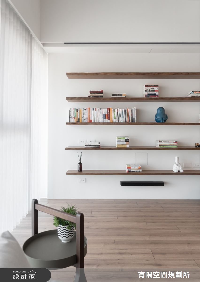 44坪毛胚屋＿北歐風客廳案例圖片＿有隅空間規劃所＿有隅_57.GEM之5