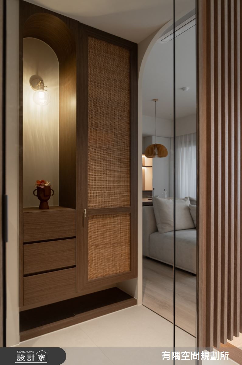 28坪新成屋(5年以下)＿北歐風玄關案例圖片＿有隅空間規劃所＿有隅_58.Corinna之1