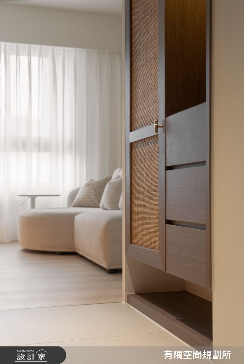 28坪新成屋(5年以下)＿北歐風玄關客廳案例圖片＿有隅空間規劃所＿有隅_58.Corinna之3
