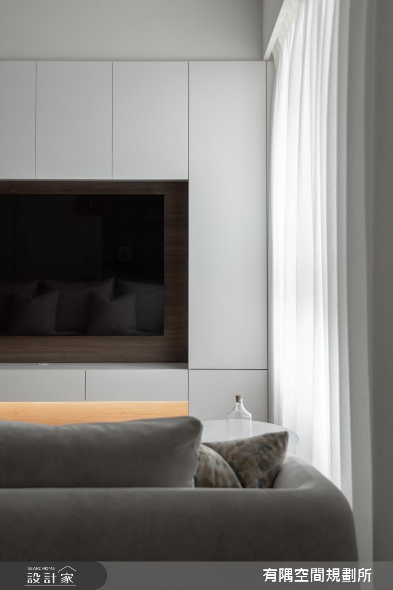 28坪新成屋(5年以下)＿北歐風客廳案例圖片＿有隅空間規劃所＿有隅_58.Corinna之7
