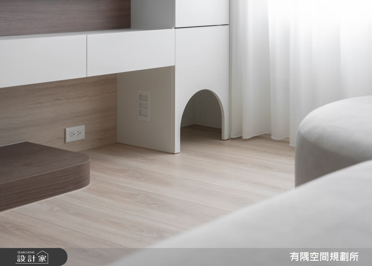 28坪新成屋(5年以下)＿北歐風客廳寵物案例圖片＿有隅空間規劃所＿有隅_58.Corinna之12