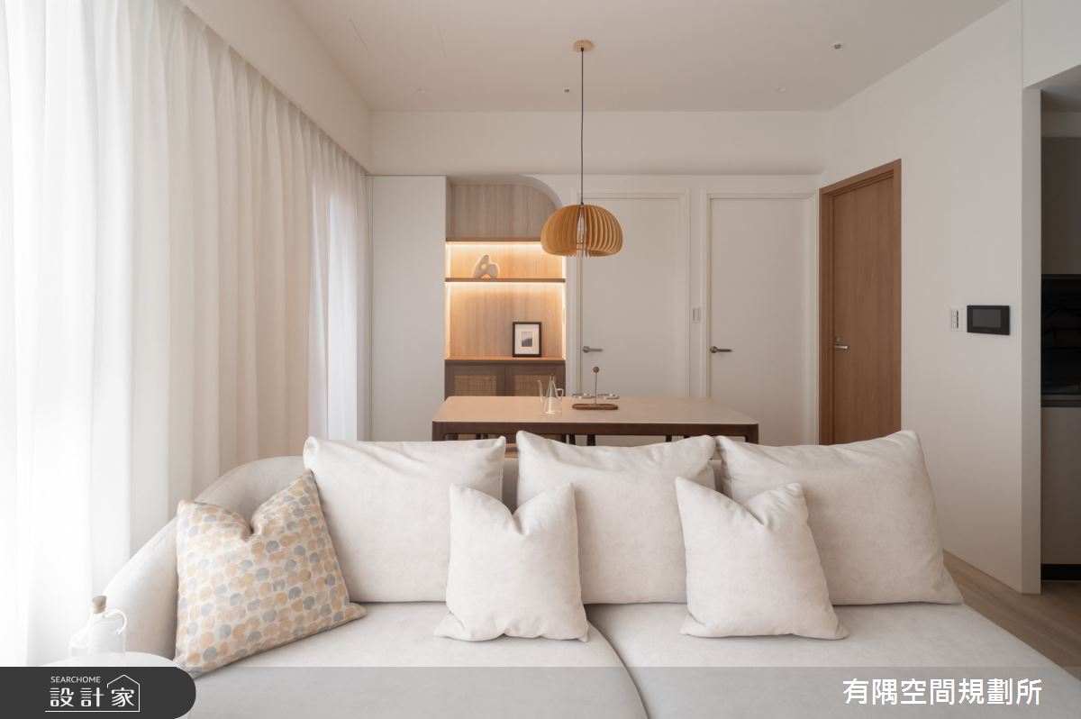 28坪新成屋(5年以下)＿北歐風客廳餐廳案例圖片＿有隅空間規劃所＿有隅_58.Corinna之13