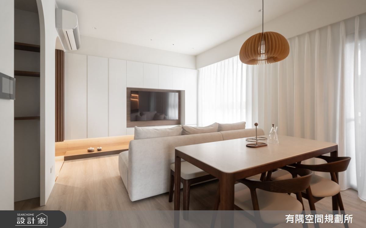 28坪新成屋(5年以下)＿北歐風客廳餐廳案例圖片＿有隅空間規劃所＿有隅_58.Corinna之15