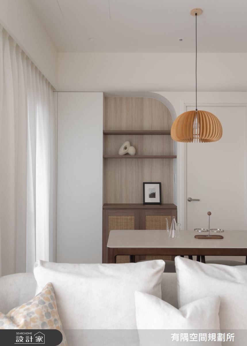 28坪新成屋(5年以下)＿北歐風客廳餐廳案例圖片＿有隅空間規劃所＿有隅_58.Corinna之16