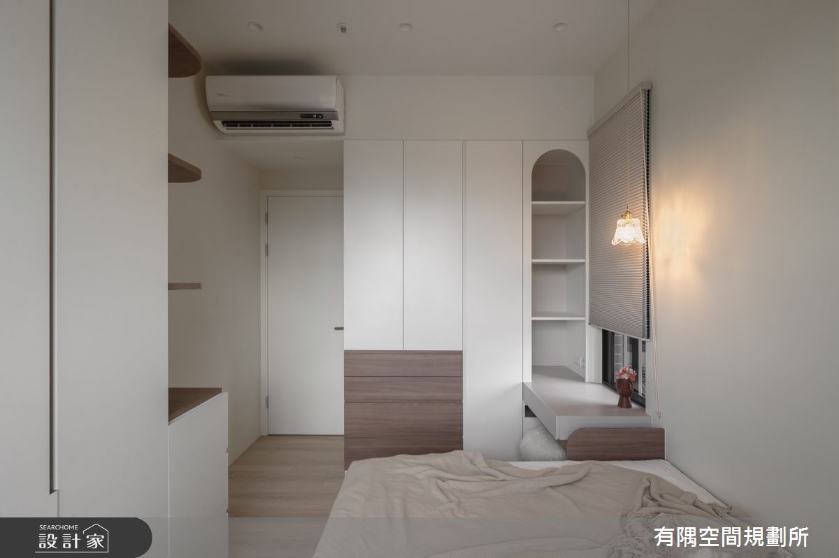 28坪新成屋(5年以下)＿北歐風臥室案例圖片＿有隅空間規劃所＿有隅_58.Corinna之22