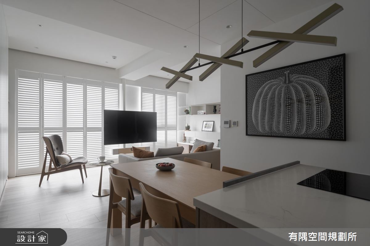新成屋(5年以下)＿北歐風客廳餐廳中島案例圖片＿有隅空間規劃所＿有隅_59.Henry之4