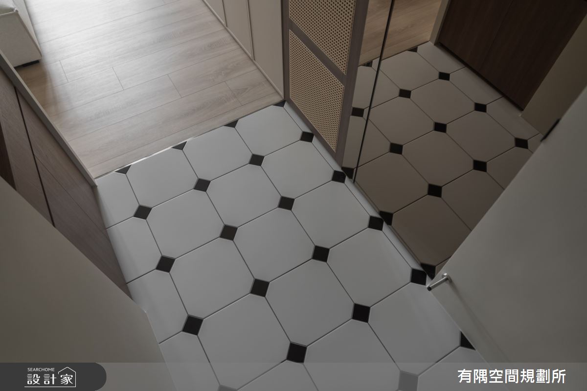 25坪新成屋(5年以下)＿簡約風玄關案例圖片＿有隅空間規劃所＿有隅_60.Poetry之12