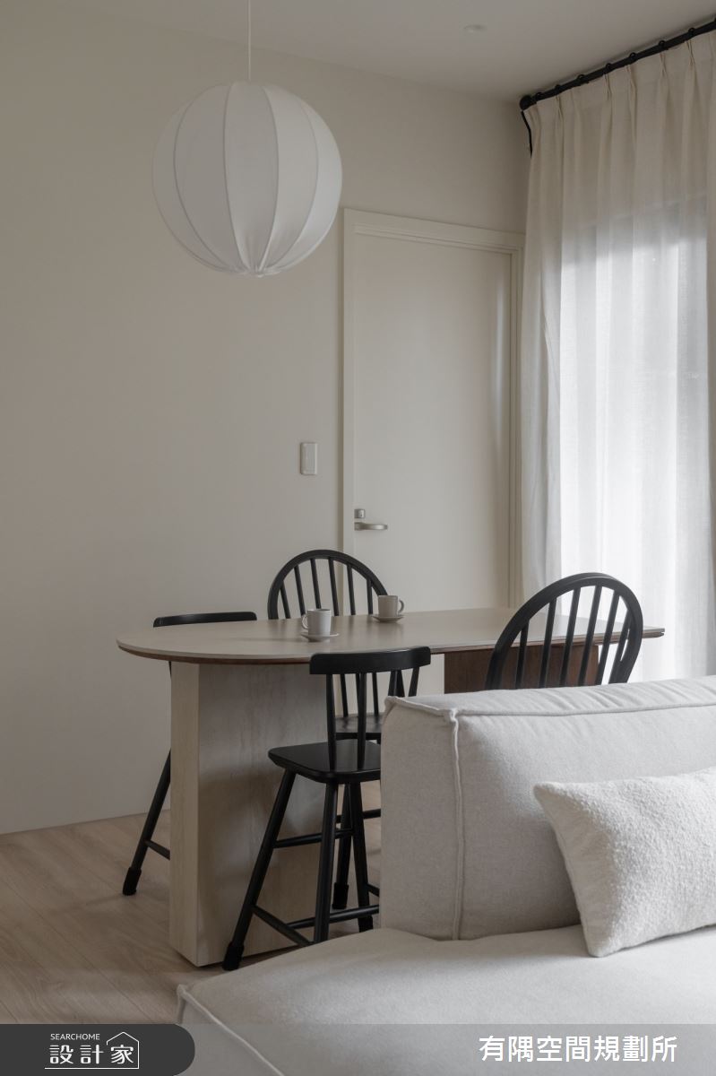 25坪新成屋(5年以下)＿簡約風餐廳案例圖片＿有隅空間規劃所＿有隅_60.Poetry之16