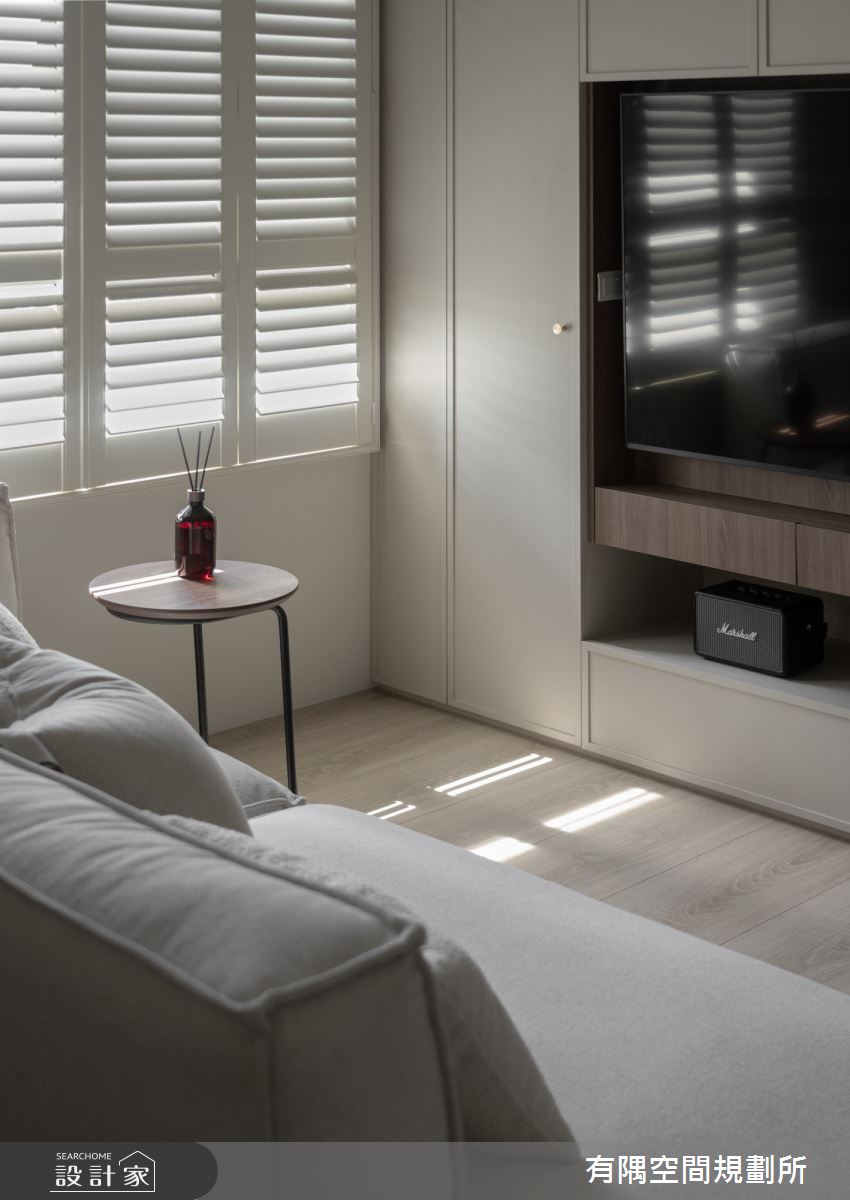 25坪新成屋(5年以下)＿簡約風客廳案例圖片＿有隅空間規劃所＿有隅_60.Poetry之19