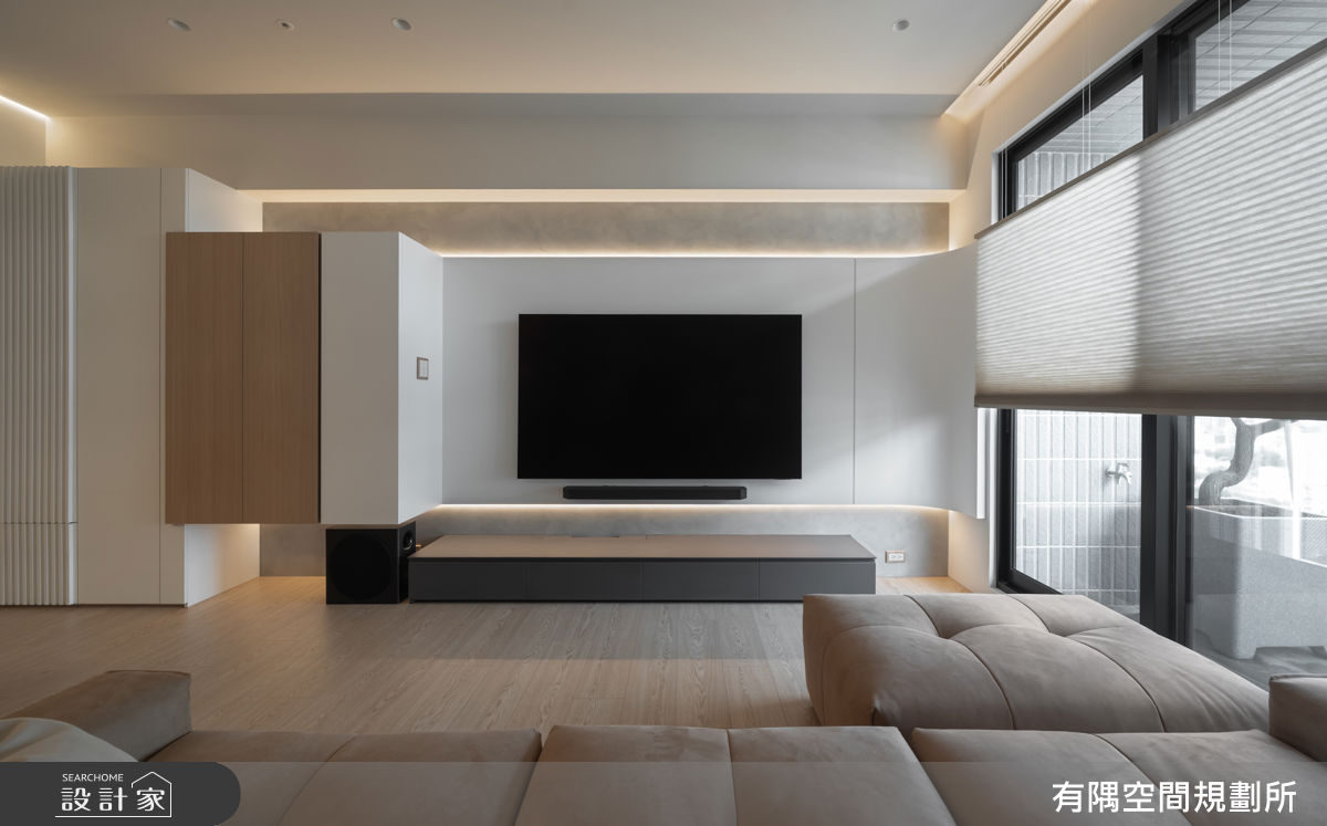 23坪新成屋(5年以下)＿現代風客廳案例圖片＿有隅空間規劃所＿有隅_61.寬心之7