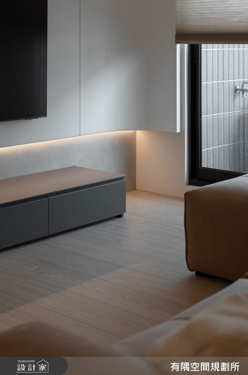 23坪新成屋(5年以下)＿現代風客廳案例圖片＿有隅空間規劃所＿有隅_61.寬心之10