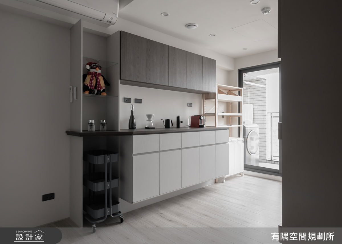 30坪新成屋(5年以下)＿工業風廚房案例圖片＿有隅空間規劃所＿有隅_62.Herman之12