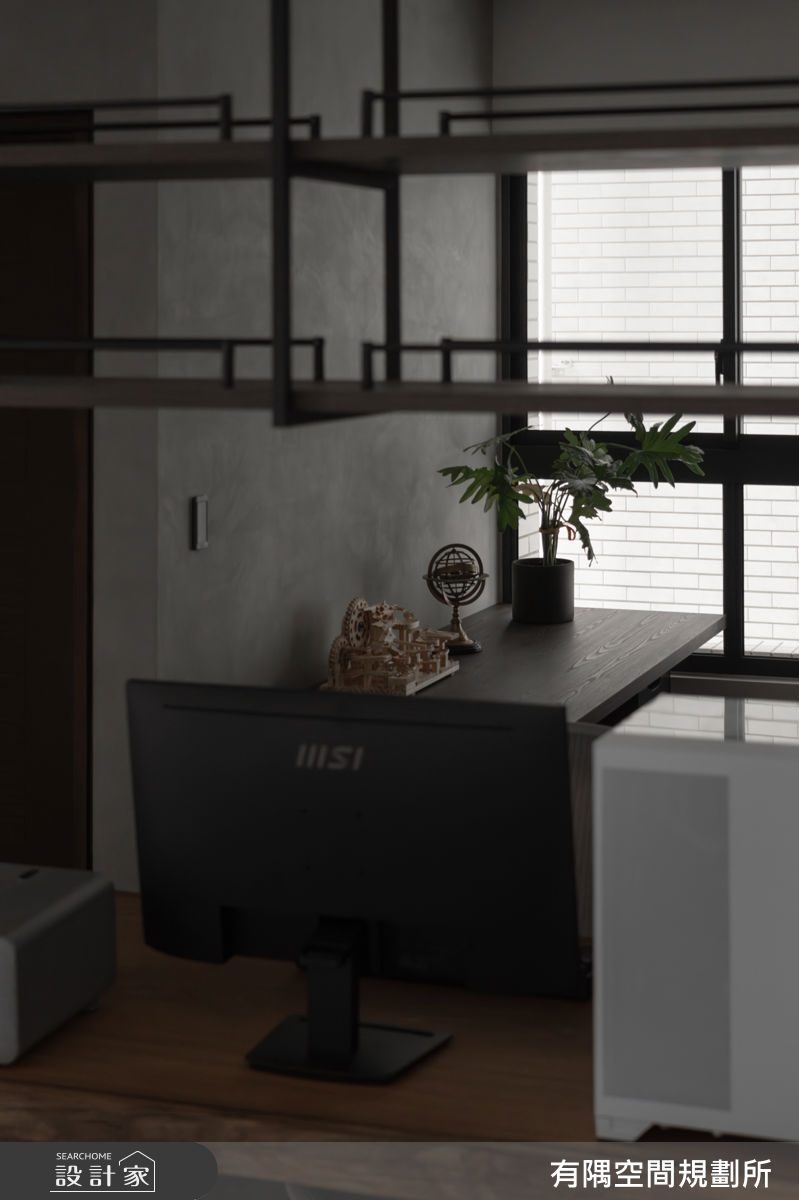 30坪新成屋(5年以下)＿工業風書房案例圖片＿有隅空間規劃所＿有隅_62.Herman之9