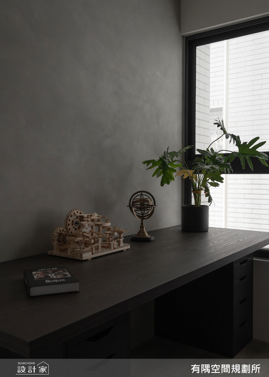 30坪新成屋(5年以下)＿工業風書房案例圖片＿有隅空間規劃所＿有隅_62.Herman之10