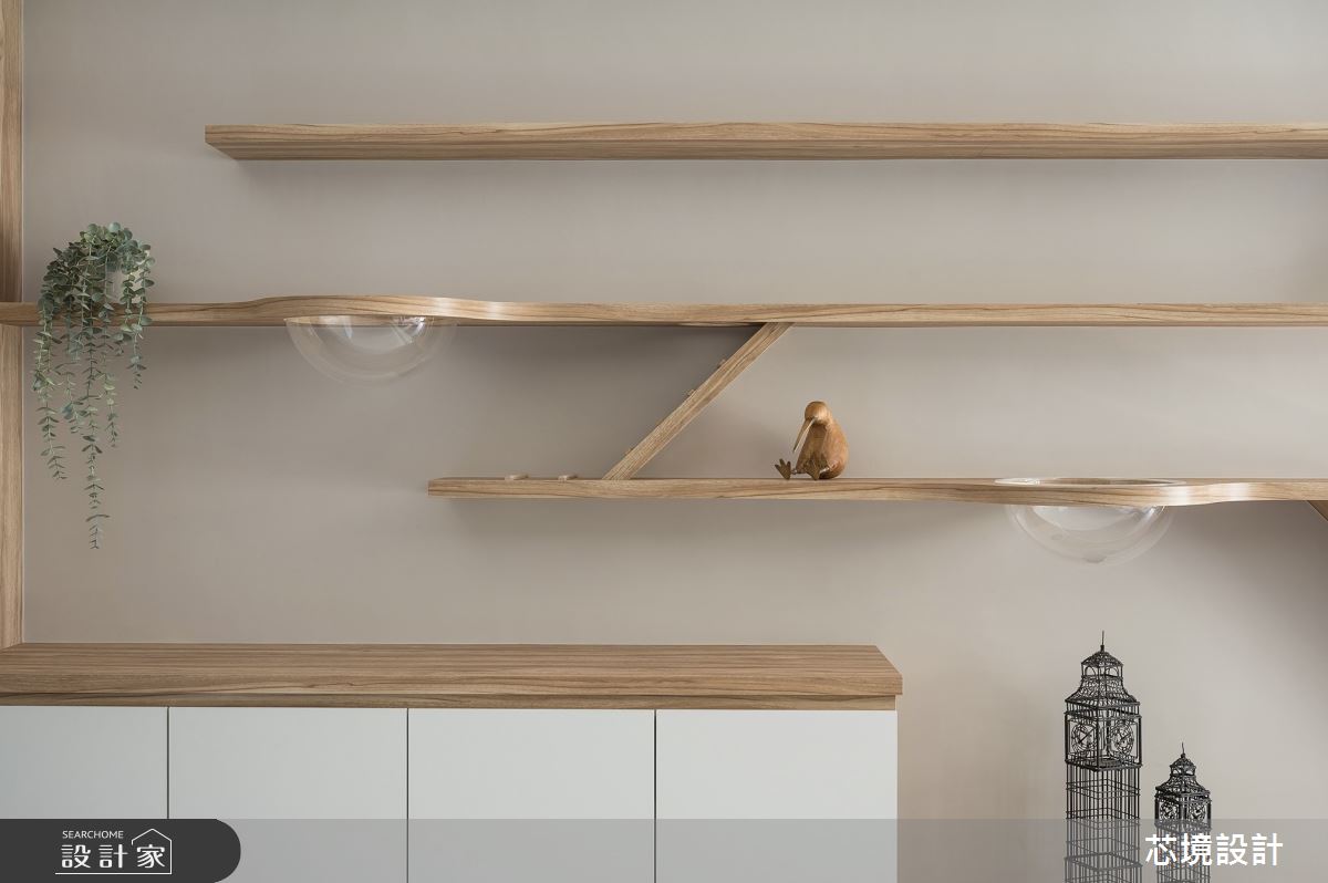 23坪預售屋＿北歐風客廳寵物案例圖片＿芯境設計有限公司＿芯境_水沐貓貓之8