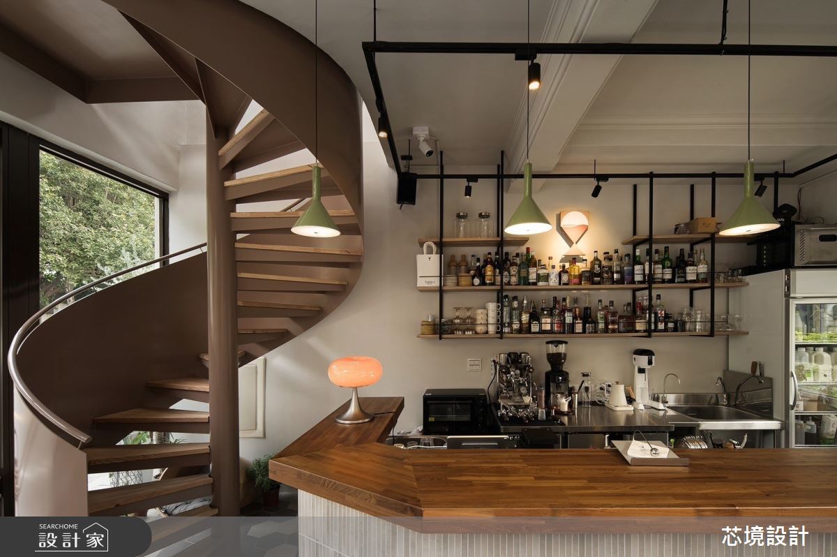12坪老屋(50年以上)＿現代工業風商業空間案例圖片＿芯境設計有限公司＿芯境_滴所之5