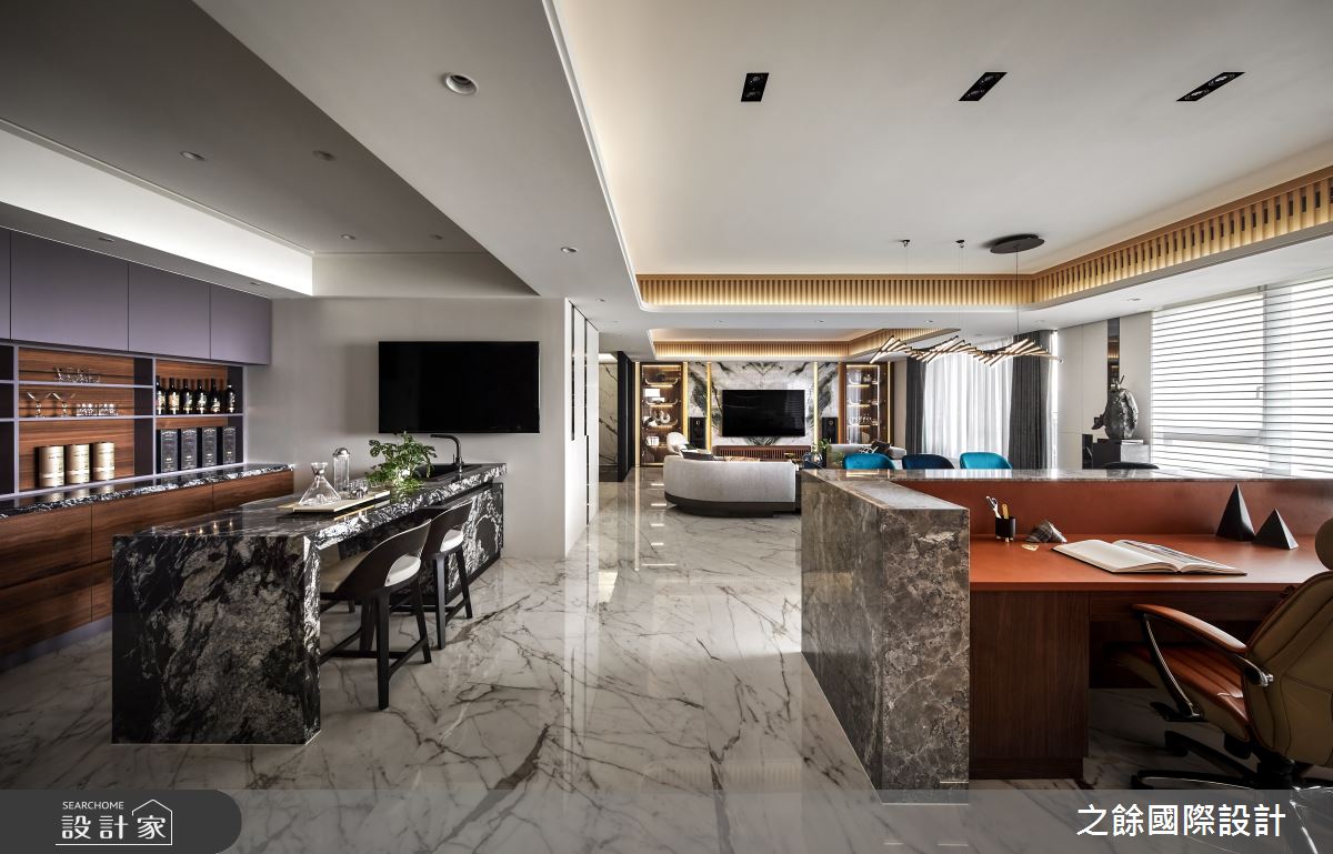 114坪新成屋(5年以下)＿新中式風書房中島案例圖片＿之餘國際設計＿之餘_悅閑居之9