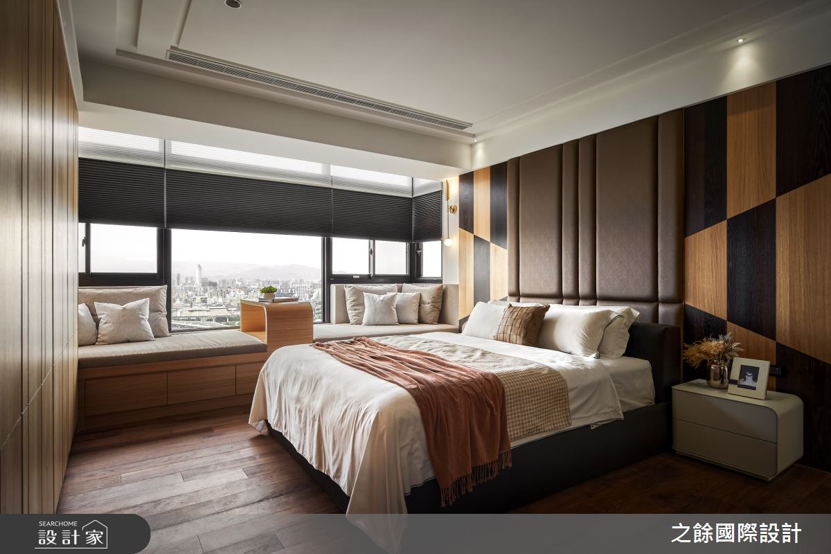 114坪新成屋(5年以下)＿新中式風臥室臥榻案例圖片＿之餘國際設計＿之餘_悅閑居之13