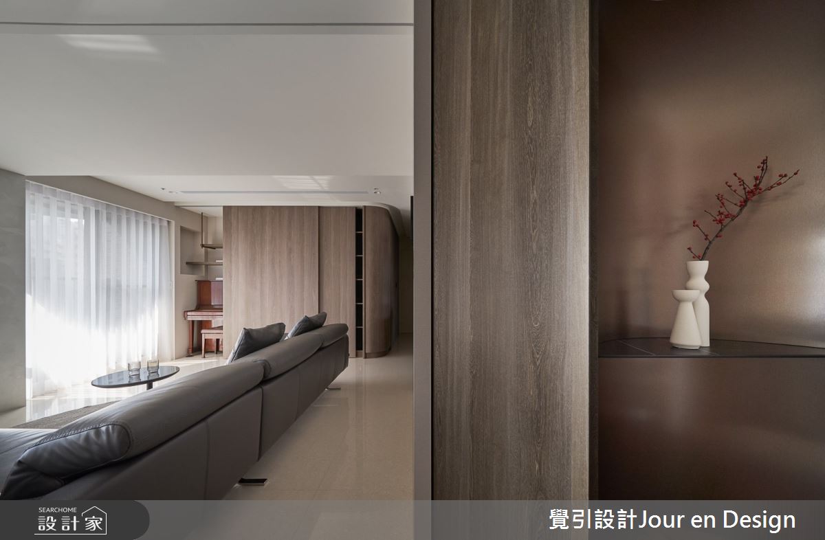 55坪新成屋(5年以下)＿現代風玄關客廳案例圖片＿覺引設計Jour en Design＿覺引_高雄_民生高峰會之6