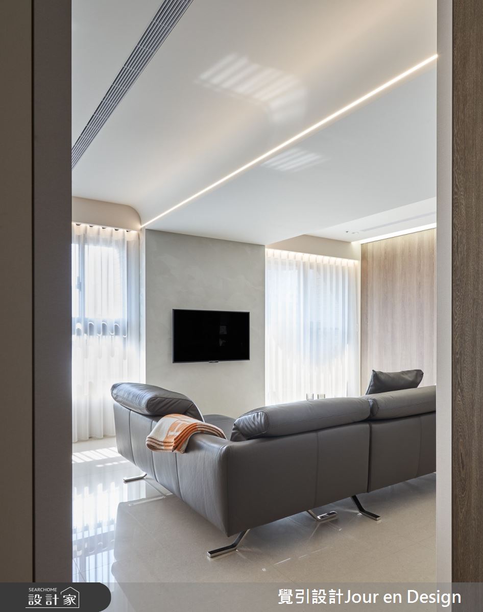 55坪新成屋(5年以下)＿現代風客廳案例圖片＿覺引設計Jour en Design＿覺引_高雄_民生高峰會之7