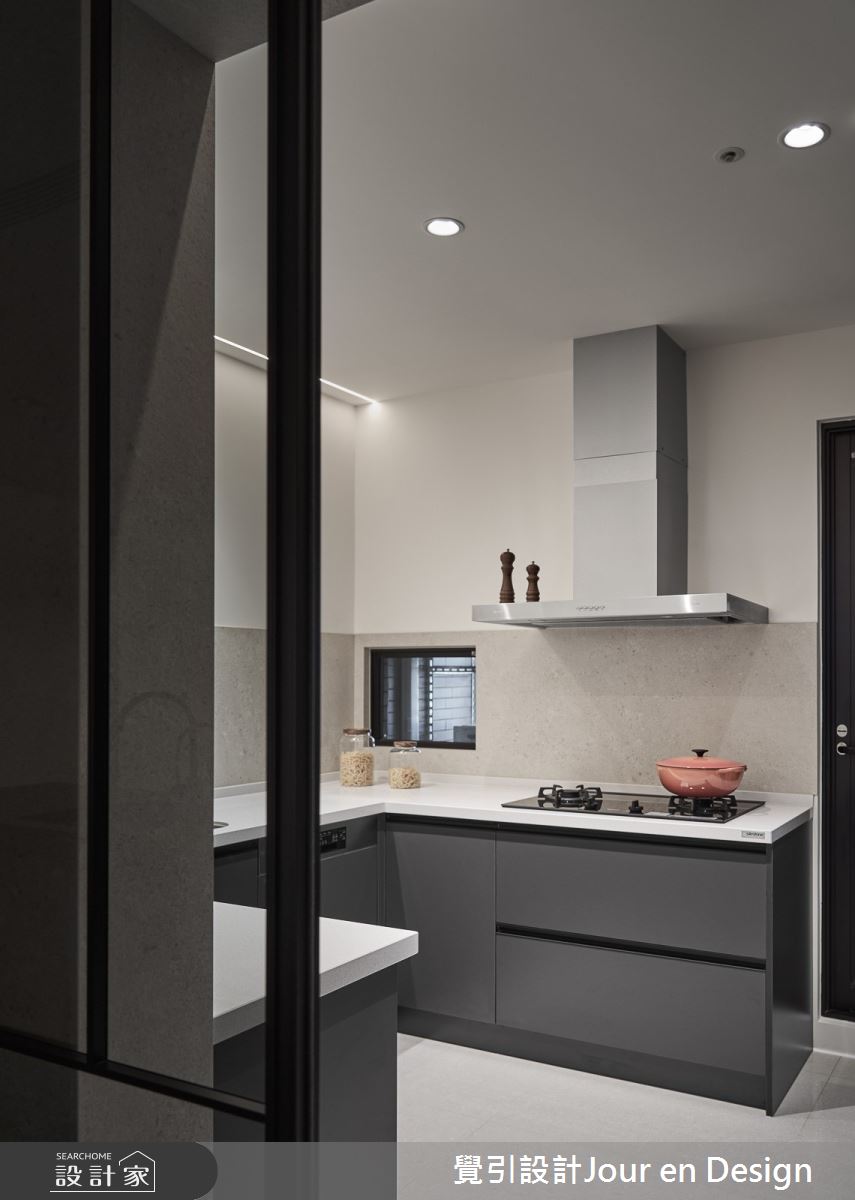 55坪新成屋(5年以下)＿現代風廚房案例圖片＿覺引設計Jour en Design＿覺引_高雄_民生高峰會之30