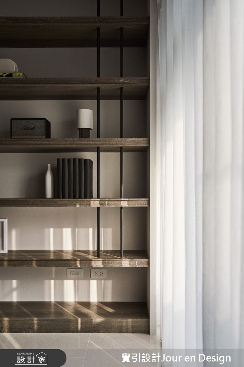55坪新成屋(5年以下)＿現代風書房案例圖片＿覺引設計Jour en Design＿覺引_高雄_民生高峰會之15