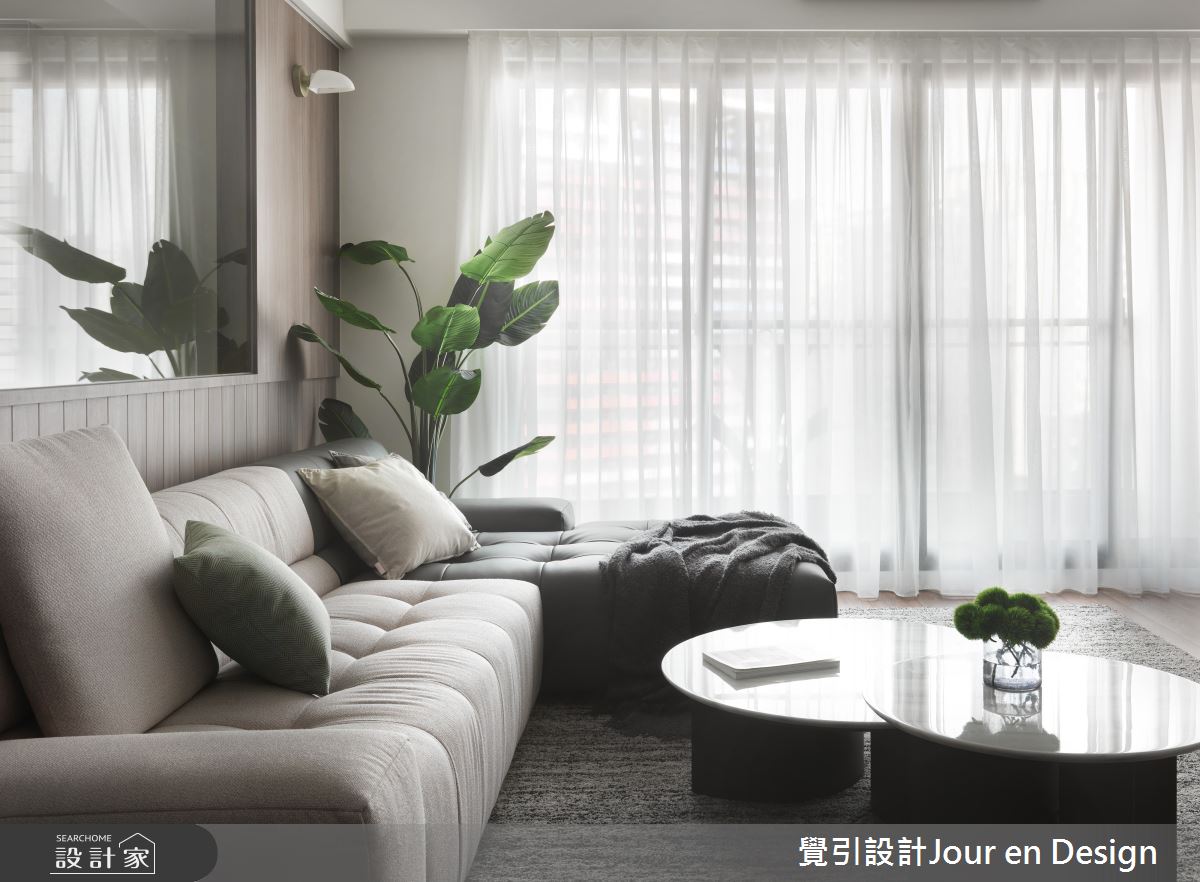 45坪中古屋(5~15年)＿現代風客廳案例圖片＿覺引設計Jour en Design＿覺引_高雄_仰森 五口之家之13