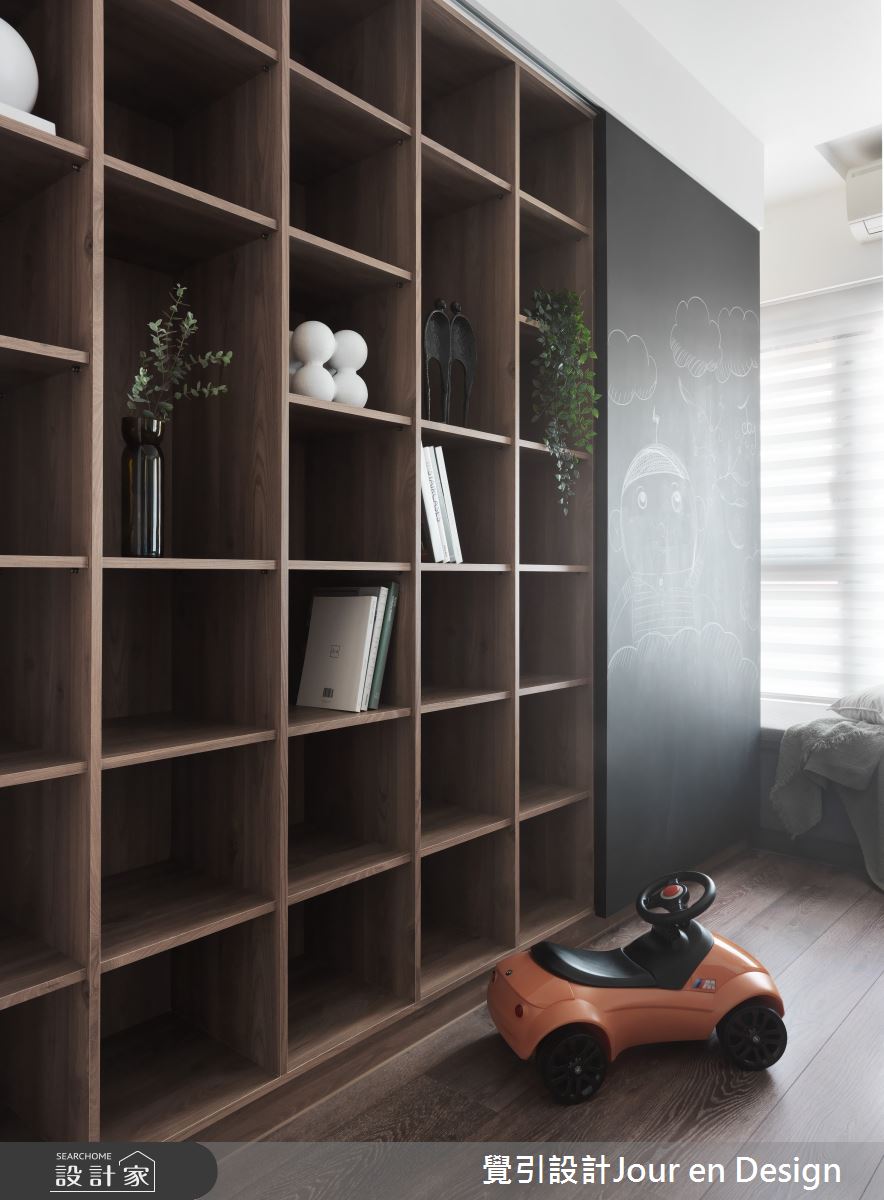 45坪中古屋(5~15年)＿現代風兒童房兒童房案例圖片＿覺引設計Jour en Design＿覺引_高雄_仰森 五口之家之29