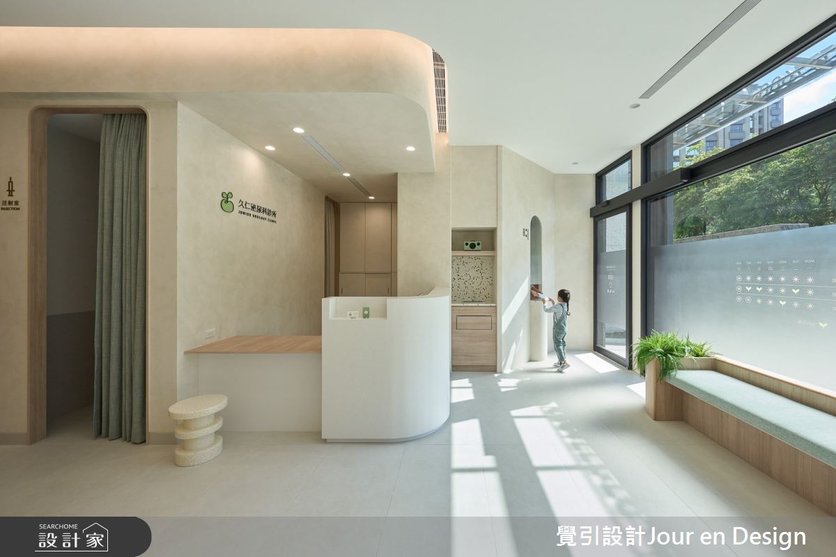 45坪毛胚屋＿侘寂風商業空間案例圖片＿覺引設計Jour en Design＿覺引_高雄_久仁泌尿科診所之2