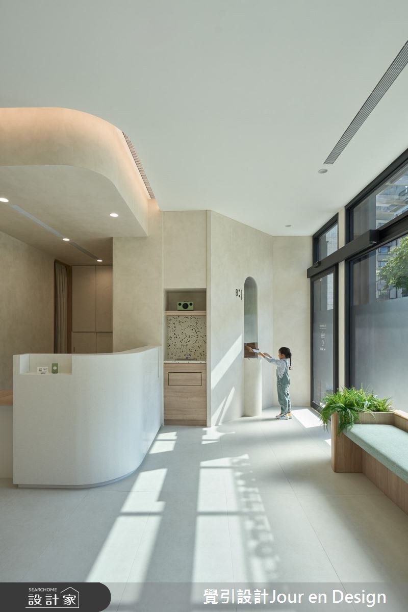 45坪毛胚屋＿侘寂風商業空間案例圖片＿覺引設計Jour en Design＿覺引_高雄_久仁泌尿科診所之3