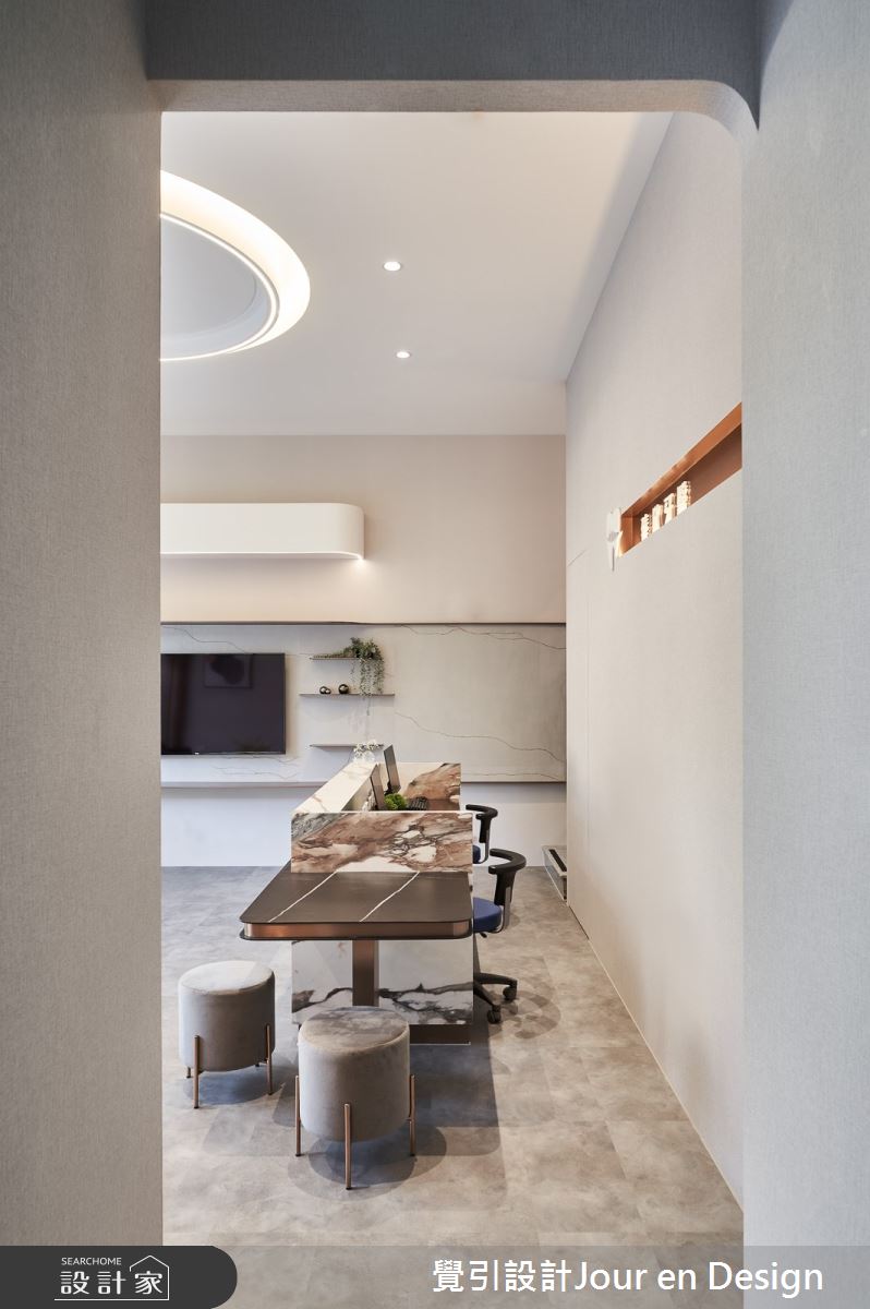 55坪中古屋(5~15年)＿奢華風商業空間案例圖片＿覺引設計Jour en Design＿覺引_高雄_臻欣牙醫之17