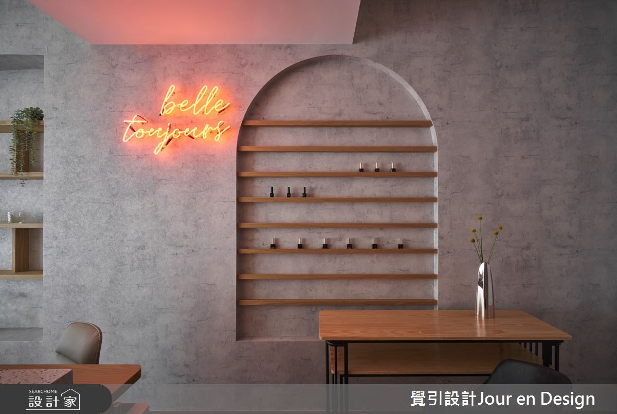 12坪中古屋(5~15年)＿工業風商業空間案例圖片＿覺引設計Jour en Design＿覺引_桃園_時時美睫美甲之8