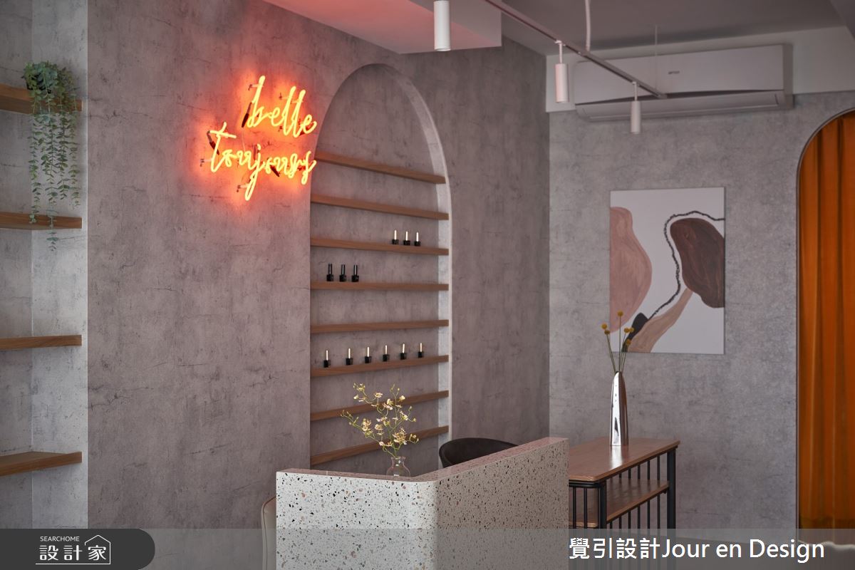 12坪中古屋(5~15年)＿工業風商業空間案例圖片＿覺引設計Jour en Design＿覺引_桃園_時時美睫美甲之2