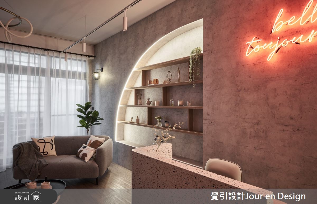 12坪中古屋(5~15年)＿工業風商業空間案例圖片＿覺引設計Jour en Design＿覺引_桃園_時時美睫美甲之19