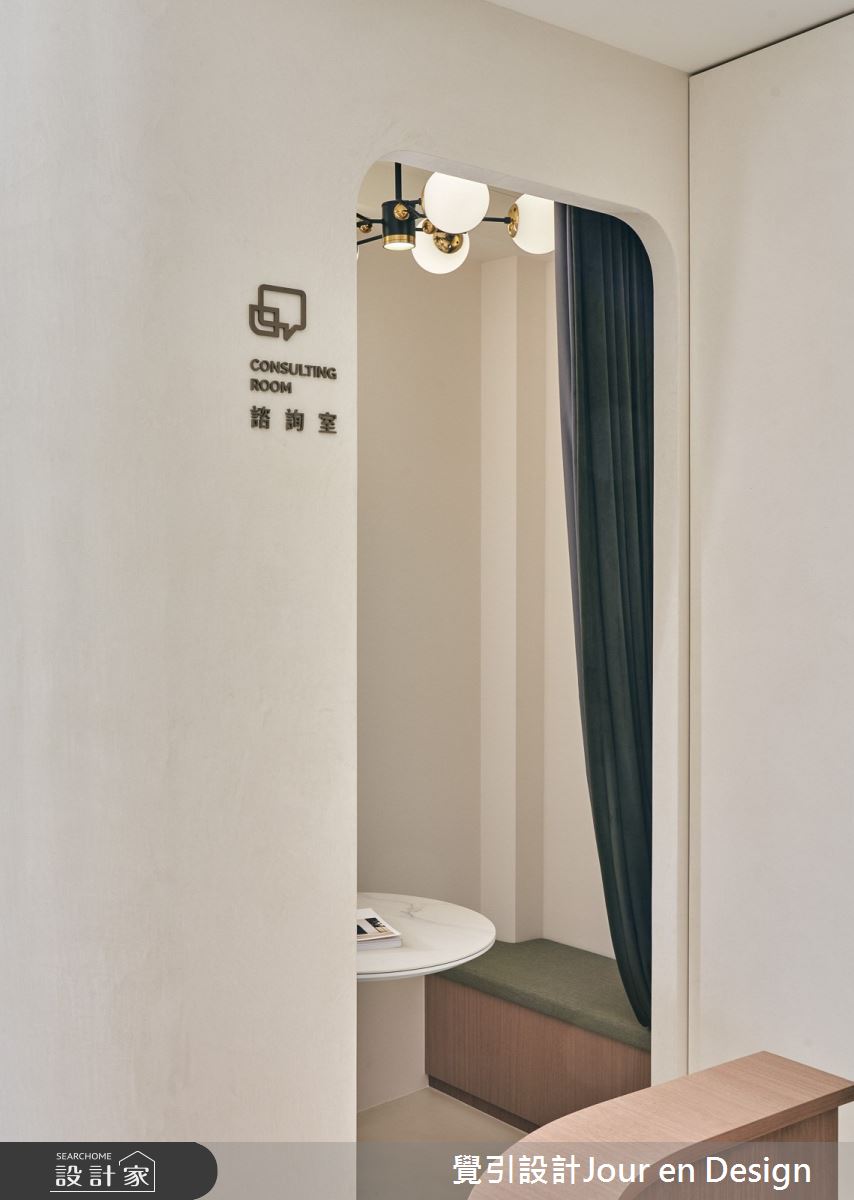 45坪中古屋(5~15年)＿侘寂風商業空間案例圖片＿覺引設計Jour en Design＿覺引_台南_樂行診所之13