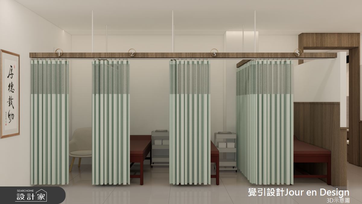 25坪中古屋(5~15年)＿現代風商業空間案例圖片＿覺引設計Jour en Design＿覺引_嘉義_精準中醫診所之18