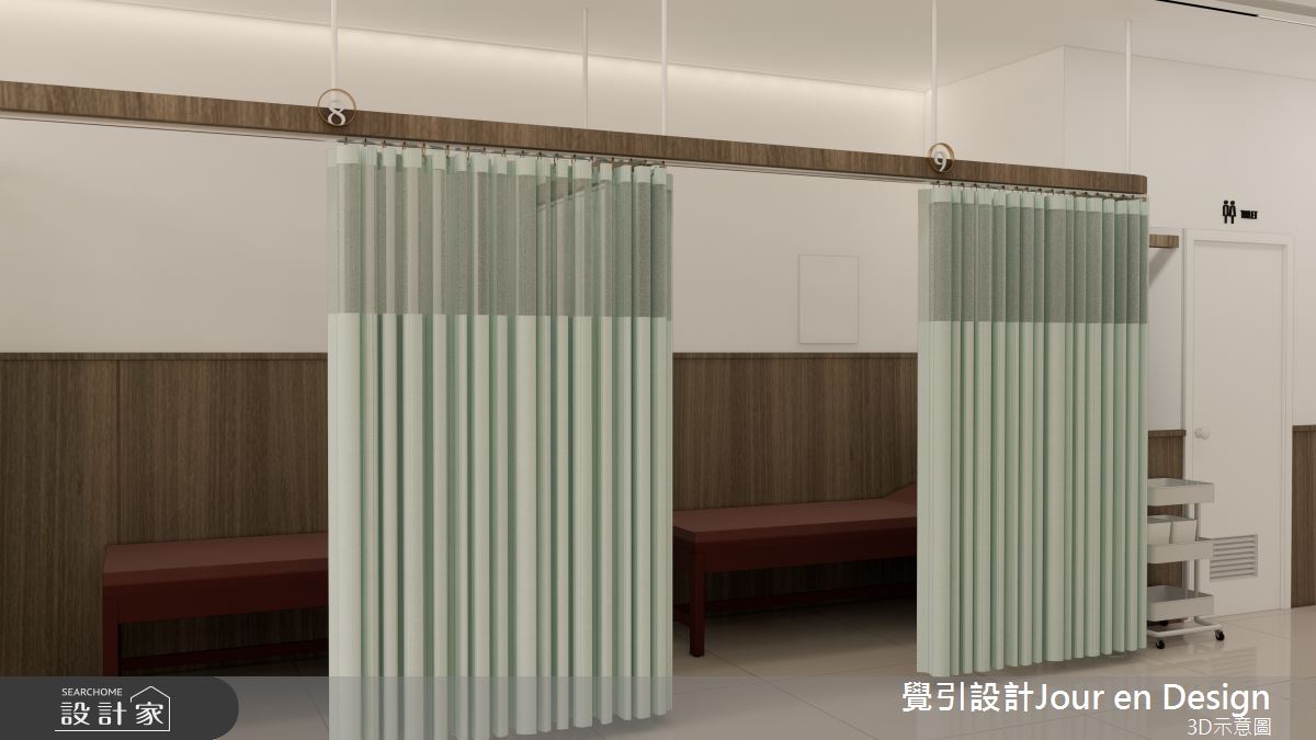 25坪中古屋(5~15年)＿現代風商業空間案例圖片＿覺引設計Jour en Design＿覺引_嘉義_精準中醫診所之20